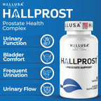 Hallusa Natural Próstata Inflamada - Prostatitis - Pastillas para la próstata - HALLPROST 60 CAPSULAS