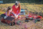 Little Buster Toys Animal Barn - Working Gates, Metal Floor and Roof, 1/16th Scale