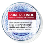 L'Oreal Paris Revitalift 0.3% Pure Retinol Night Serum, Reduce Deep Wrinkles, Fragrance Free 1 oz + Moisturizer Sample