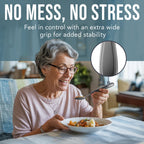 BUNMO Weighted Utensils for Hand Tremors – 4pc Adaptive Utensils for Elderly, Persons w/weak hands – Discreet Travel Wrap, Stainless Steel & Dishwasher Safe – Weighted Silverware Set
