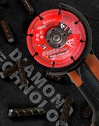 EZARC Diamond Cutting Wheel 4 1/2 x 7/8 Inch for Metal, Cut Off Wheel with 5000+ Cuts on Rebar, Steel, Iron and INOX, 2 Pack