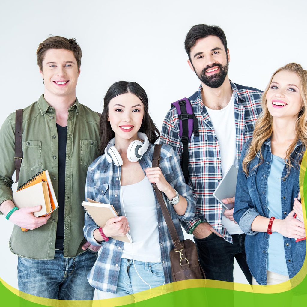 Huquary 48 Pcs Fruit of The Spirit Silicone Bracelets Bulk,Multicolour