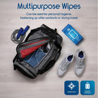 Inspire Adult Wet Wipes, Wash Cloths, Incontinence & Cleansing for Elderly Extra Large, 8"x12" (Pack of 8)