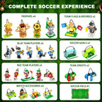 Soccer Advent Calendar 2026 for Kids Boys, 24-Day Building Countdown Gifts