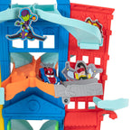 Marvel Spidey and His Amazing Friends City Track Set - 24-Inch Set with Two Exclusive 3-Inch Vehicles