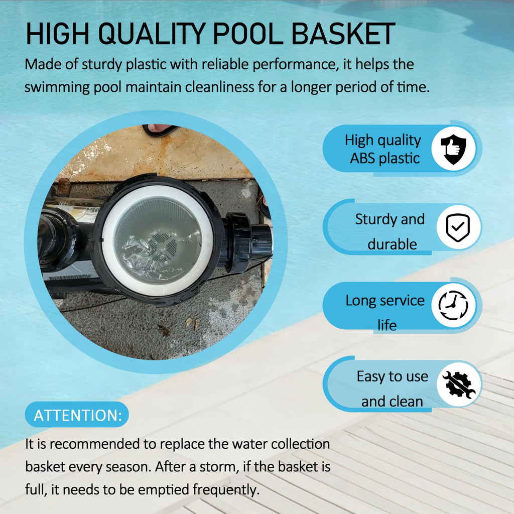 Uietuc R0445900 Debris Filter Basket Replacement for Jandy SHPF/SHPM/JEP/Stealth/ePump Pool and Spa Pumps