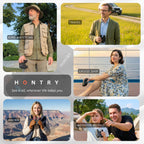 Hontry 10x25 Compact Binoculars for Adults and Kids