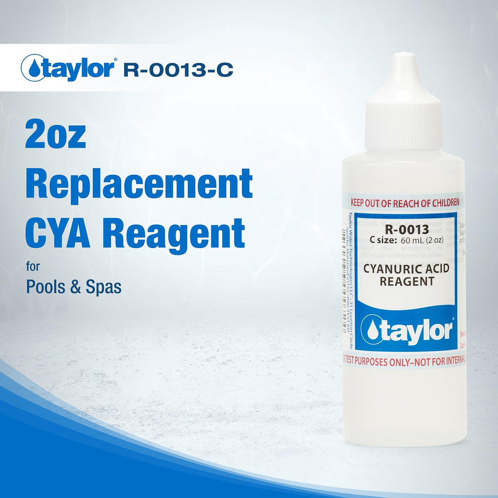 Taylor Technologies R-0013-C, Cyanuric Acid Reagent, 2 Ounce