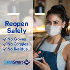CleanSmart Hospital Disinfectant, Kills 99.9% of Viruses and Bacteria, Hypochlorous Acid Technology, EPA Registered, 23 oz, (Pack of 6) (HOCL)