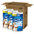 Charmin Ultra Soft Cushiony Touch Toilet Paper, 30 Family Mega = 153 Regular Rolls, 2-Ply, White
