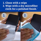 CloroxPro Clorox Screen+ Sanitizing Wipes, Bleach Free Cleaning Wipes, Citrus Blend Scent, 75 Count, Pack of 6
