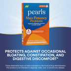 Nature's Way Pearls Max Potency Probiotic for Men and Women, Supports Digestive, Immune, Colon Health*, 5 Billion Live Cultures, No Refrigeration Required, 30 Softgels