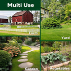 pzwmmsse Deer Repellent Outdoor, Rabbits Repellent for Garden, Bunny Repellent, Deer Deterrent for Plants, Keeps Deer & Rabbit Away from Yard, Lasting for 2 Months, Safe for Humans & Pets-8 Pack