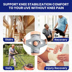 Galvaran Knee Brace for Men & Women - ACL, MCL, Meniscus Tear Support & Arthritis Pain Relief - Stabilizing Knee Braces Support with Side Stabilizers & Patella Gel Pad