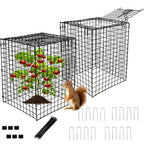 Metal Plant Cages for Outdoor Plants, Garden Cloches for Plants Rustproof