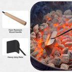 Onlyfire 21 Inch BBQ Charcoal Rake
