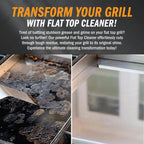 Active Element Flat Top Grill Cleaner – 32 fl oz | Griddle Cleaner, Removes Burnt-On Residue, Food Safe, Non-Caustic Formula, For Blackstone Grills