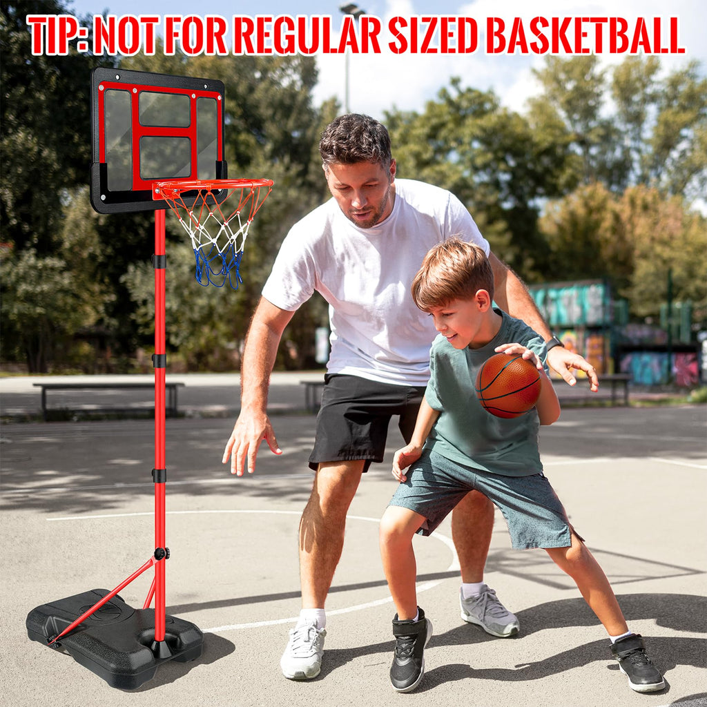 Toy Basketball Hoop, Adjustable Height Basketball Hoop Indoor Toys