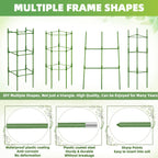 EWPJDK 6-Pack Tomato Cage for Garden Plant Support 48 INCH Garden Stakes Adjustable Tomato Cage for Climbing Plants Pots Vegetables Flowers Fruits (6, 48 Inches)