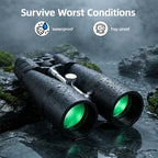30-260X80 High Power Binoculars for Adults, Outdoor Long Range Binoculars for Birdwatching Hunting Stargazing Travel with Tripod Adapter and Carrying Case (Black, 30-260X80)