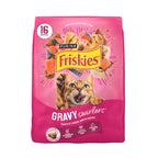 Friskies Purina Gravy Swirlers Dry Cat Food, Chicken & Salmon, 16 lb Bag