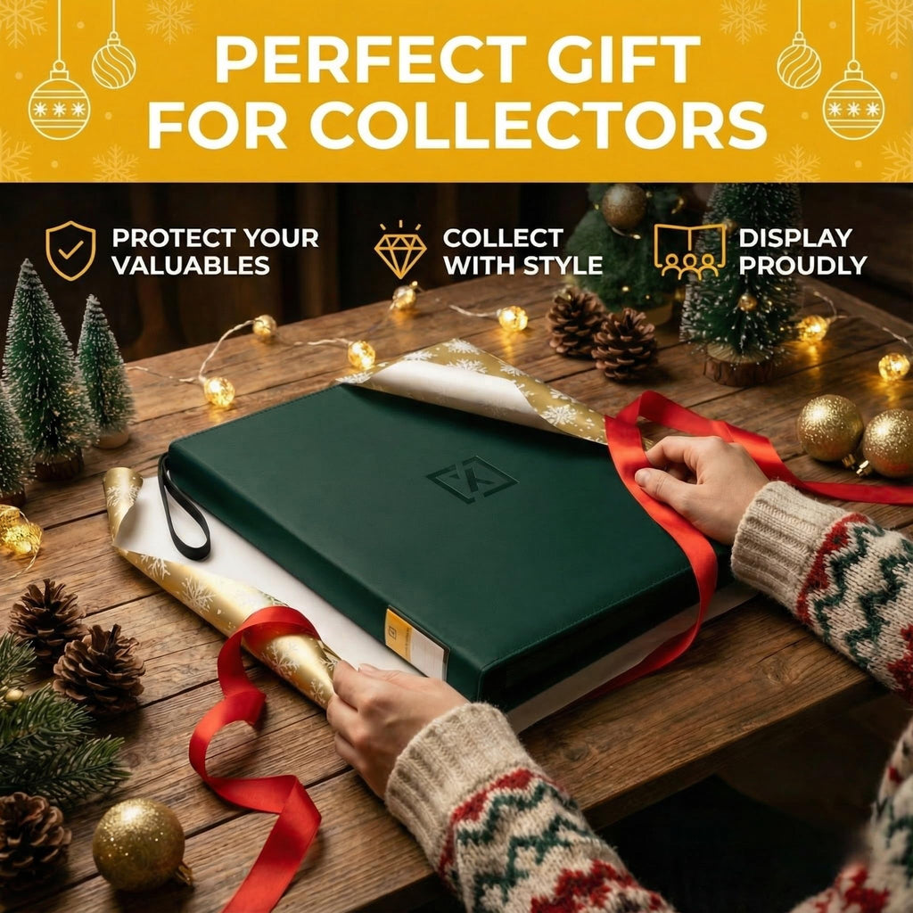 X PRO Toploader Binder | Holds 252 Toploaders | 20 Toploaders INCLUDED | 9-Pocket | Ringless Double-Sided Pockets for TCG, Sports | Premium Top Loader Storage