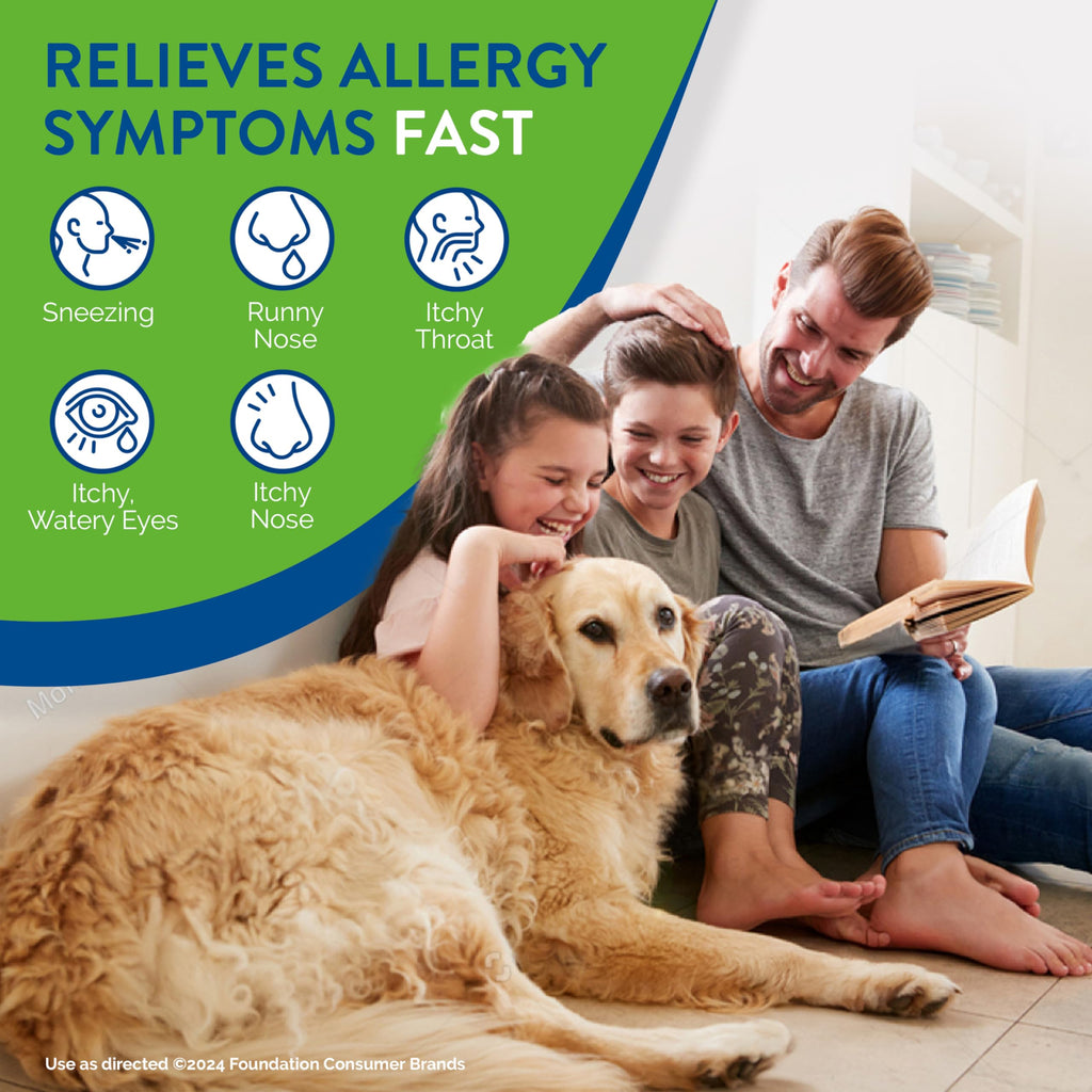 Alavert 24 Hour Allergy Relief Tablets, Non-Drowsy Antihistamine, Orally Disintegrating Allergy Tablets, Loratadine 10 mg, Fresh Mint Flavor, 60 Count