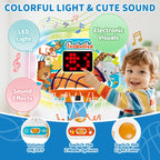 Toddler Basketball Hoop for Ages 2 3 4, Indoor Outdoor Kids Basketball Goal