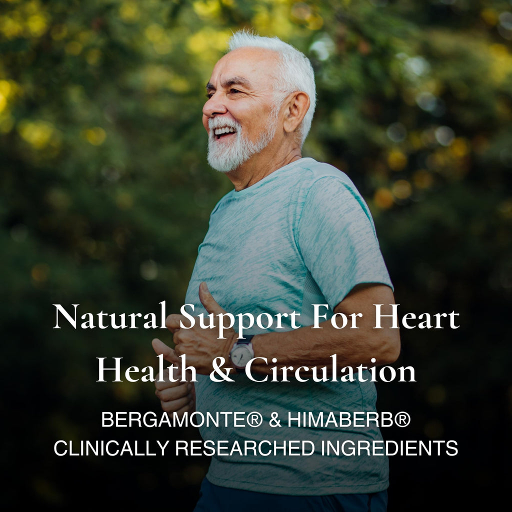 Utzy Naturals Berbercol | 500mg Citrus Bergamot (as Bergamonte) & Berberine | Naturally Supports Heart Health and More | 60 Capsules