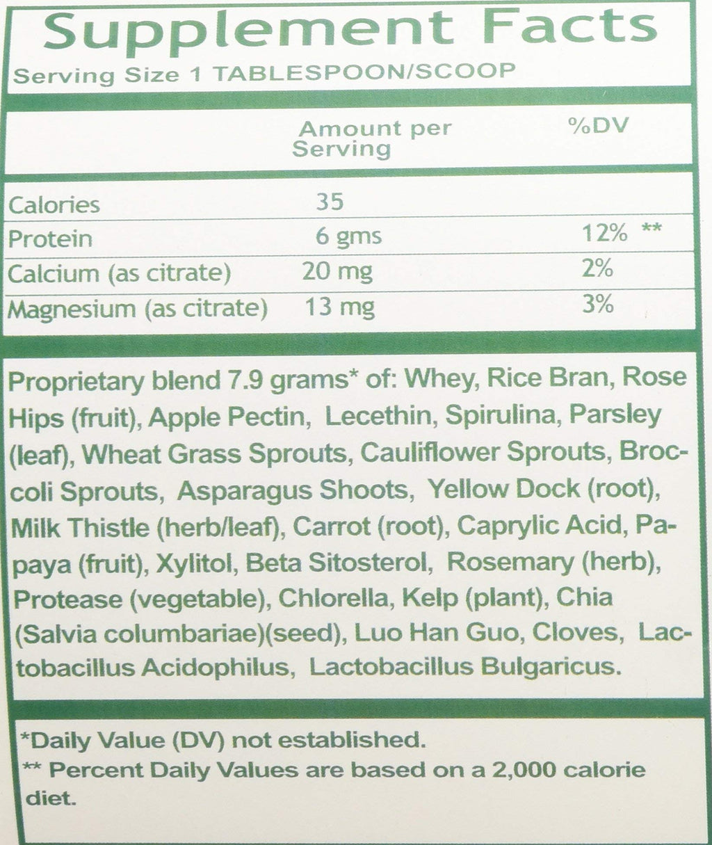 Nutri-West - Total Green Protein Powder - 16oz