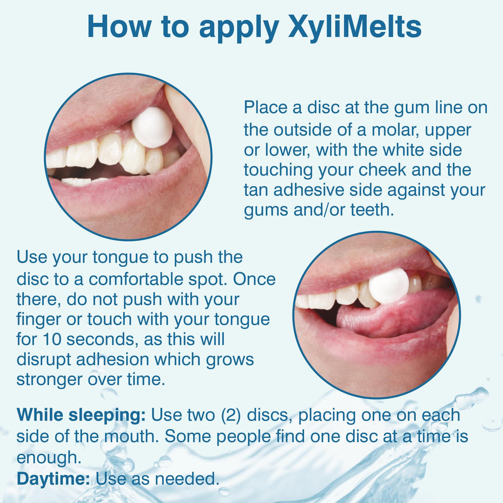 Oracoat XyliMelts for Dry Mouth Relief with Xylitol 230 Ct, Mild Mint
