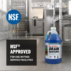 CLR PRO Commercial Drain Line and Grease Trap Treatment, Preventative Maintenance Microbial Formula, 1 Gallon Bottle
