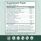 PurePremium Kidney Support Supplement – Kidney Cleanse Detox & Repair with Cranberry Extract & Astragalus - 21-in-1 Complex Supports Normal Bladder, Urinary Tract & Kidneys Health - 120 Day Supply