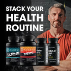Nugenix Total-T2 Testosterone Booster & Nitric Oxide Booster for Men, 90ct