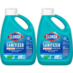 Clorox Laundry Sanitizer, 0% Bleach, Color Safe, Clean Linen, 80 Fl oz, Pack of 2 (Pack May Vary)