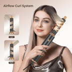 Yitrust 6 in 1 Hair Dryer Brush, Blow Dryer Brushies Ionic Hair Dryer, Oval Hot Air Brush, Hair Curler Straightener Magic Styler Autowrap Air Styler