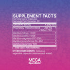 Microbiome Labs MegaSporeBiotic Probiotics for Women & Men - Spore-Based Probiotic for Gut Health & Digestive Support - Shelf-Stable, Travel-Friendly, Mens & Womens Probiotics (60 Capsules)