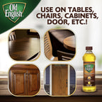 Old English 0-62338-07325-5 Lemon Oil Furniture Polish, 96 fl oz. (Pack of 6)