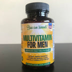 Bradeson Naturals Men's Multivitamin Supplement for Energy, Focus and Performance. Mens Vitamins A, C, D, E & B12, Zinc, Calcium, Magnesium & More. Multi Vitamin 60 Capsules Made in The USA