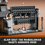 LEGO Star Wars: The Mandalorian Paz Vizsla and Moff Gideon Battle, Fun Building Set for Kids, Collectible Star Wars Toy with 4 Minifigures, Star Wars Birthday Gift for 7 Year Old Boys and Girls, 75386