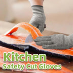 Schwer SlicePro ANSI A9 Cut Resistant Gloves, Food Grade Cutting Gloves for Kitchen Food Prep, Mandoline Gloves for Meat Cutting, Oyster Shucking, Fish Fillet Processing, PR1501-G, 2 Pairs, XL