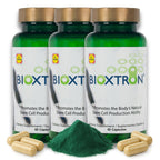 Bioxtron Natural AFA Stem Cell Supplement 60 Capsules Pack of 3 - Stem Cell Production - Energy Levels - Joint & Muscle