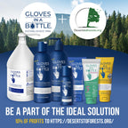 Gloves In A Bottle Psoriasis Eczema Relief Hand Lotion Travel Size - Shielding Lotion for Women, Men, 6 months old or older babies - Cracked Hands Repair Cream - 3.4 oz