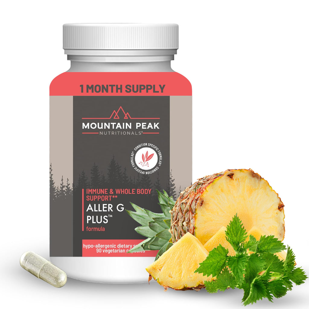 Mountain Peak Nutritionals Aller G Plus Bromelain Stinging Nettle 90ct
