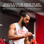 BSN SYNTHA-6 EDGE Protein Powder, Vanilla Flavored Powder with Hydrolyzed Whey, Micellar Casein, for Muscle Gain, Low Sugar, 24g Protein, Vanilla Milkshake, 48 Servings, 4.01 Pound (Pack of 1)
