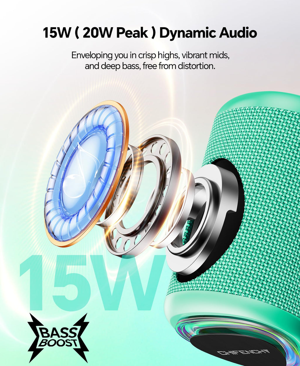 Portable Bluetooth Speaker Gift Ideas: Outdoor Travel Essentials Waterproof