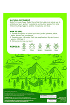 GranuCide Cedar Granules | Cedar Chips for Home & Garden | Repels Ants, Aphids, Spiders, Mosquitos | Smells Great & Easy to Use | 1 Bag (8 lbs)