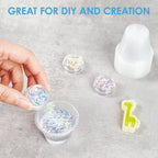 Lilymicky 1800 Pack Disposable Medicine Cups (1 oz), Medical Plastic Measuring Cups for Medical Purposes, or Mixing and Measuring Resin, Epoxy, DIY Arts & Crafts, Paint, Cooking