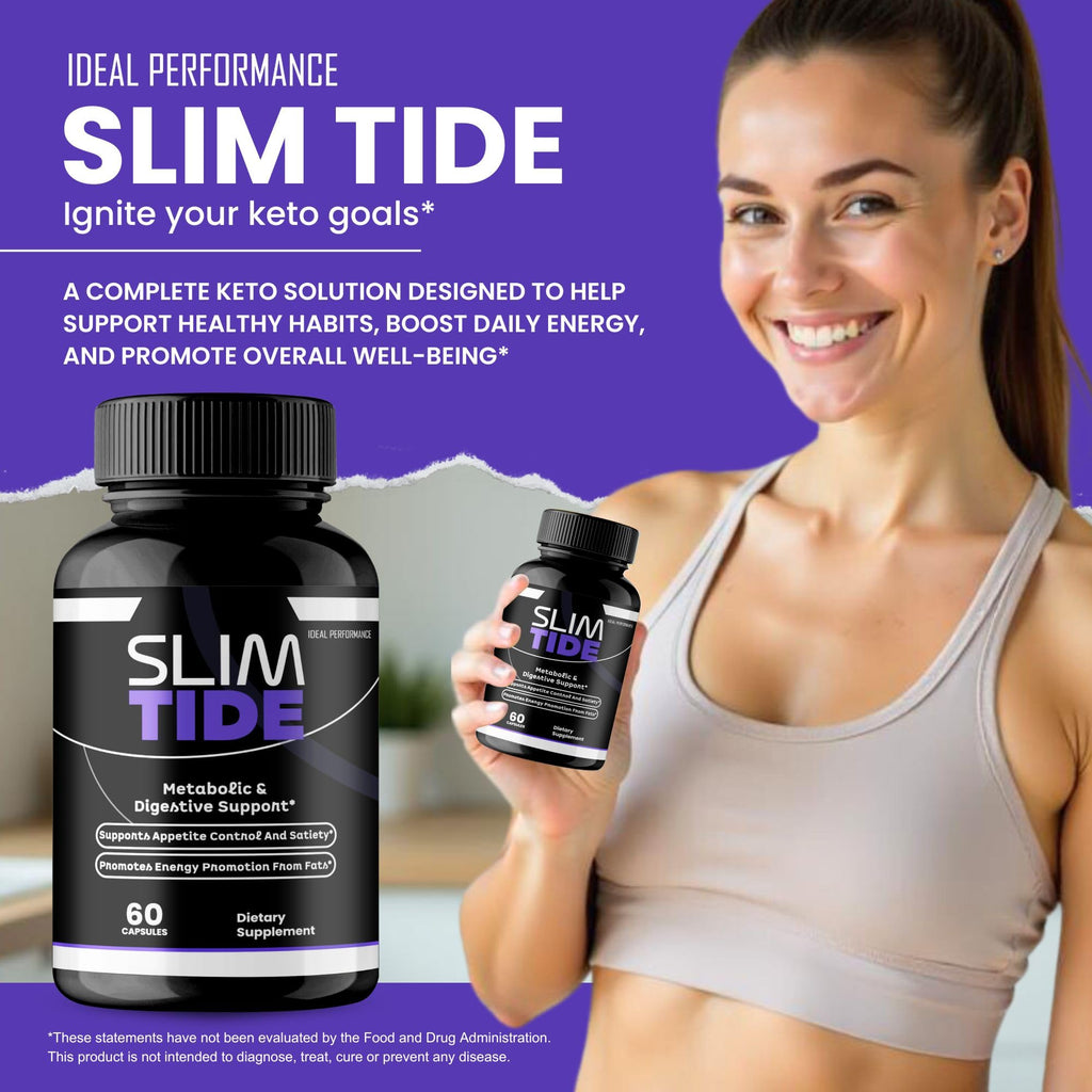 IDEAL PERFORMANCE SlimTide Capsules, SlimTide Pills Reviews (2 Pack)