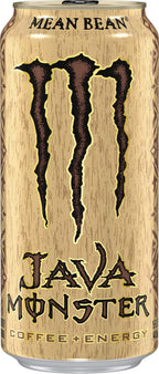 Monster Energy Java Monster Mean Bean, Coffee + Energy Drink, 15 Ounce